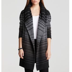 Vince Oversized Navy Sweater Jacket Sz S